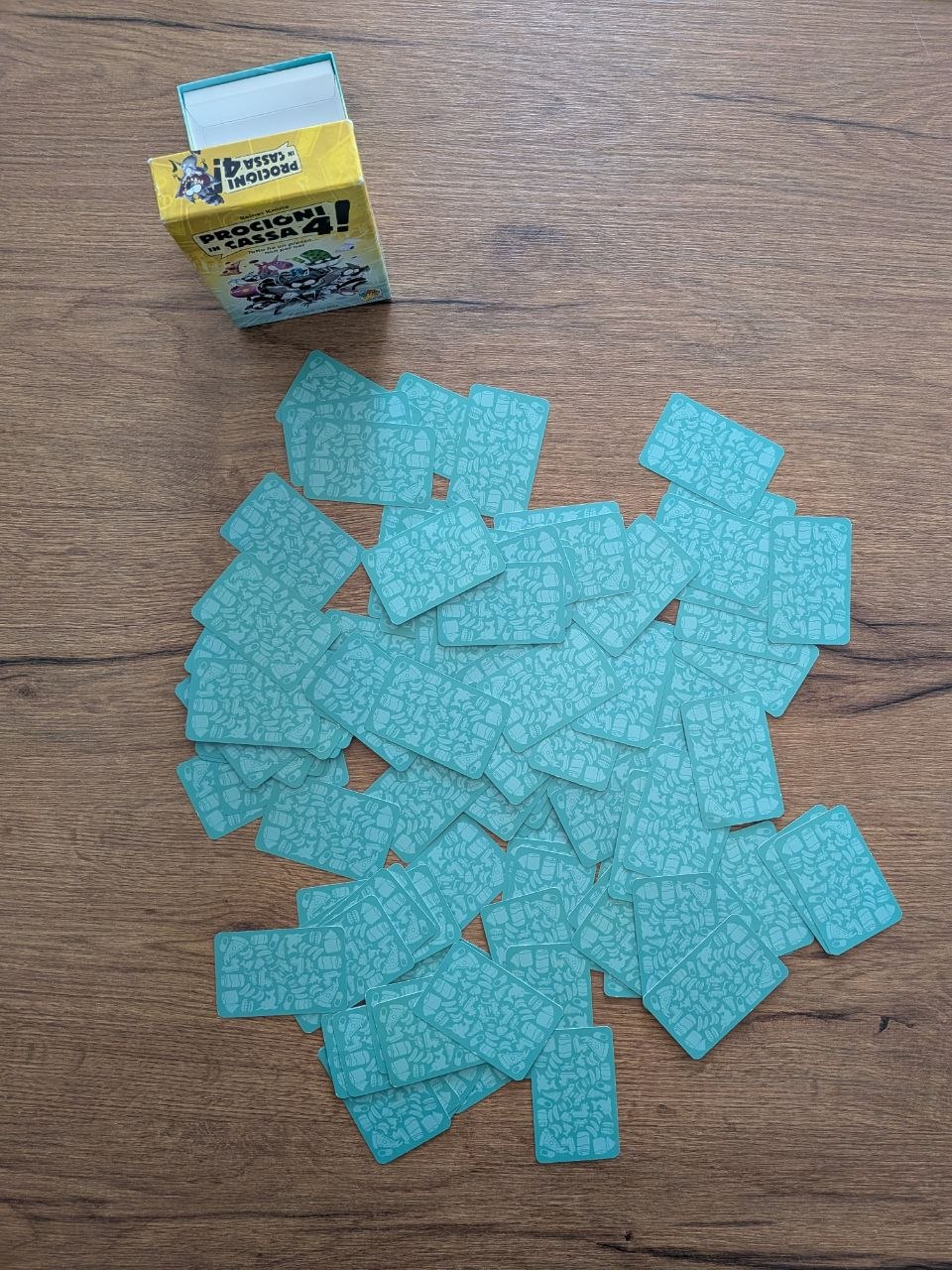 Procioni in cassa 4 preparazione